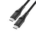 Tech-Protect Ultraboost UB11T USB-C-kabel - PD 240W/QC 4.0, 2m - Sort