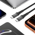 Tech-Protect Ultraboost UB11T USB-C-kabel - PD 240W/QC 4.0, 2m - Sort