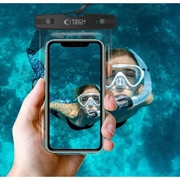 Tech-Protect Universal Vandtæt Taske - 6.9" - Pink