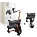 Tech-Protect V5 2-i-1 universalholder til motorcykel/cykel - 50-95mm - sort