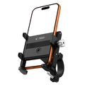 Tech-Protect V5 2-i-1 universalholder til motorcykel/cykel - 50-95mm - sort