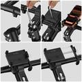 Tech-Protect V5 2-i-1 universalholder til motorcykel/cykel - 50-95mm - sort