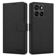 Motorola Edge 70 Fusion/70 Fusion+ Tech-Protect Pung Cover med Magnet og Stativ - Sort