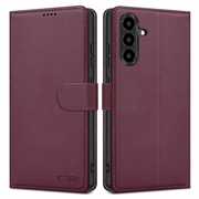 Samsung Galaxy A57 Tech-Protect Pung Cover med Magnet og Stativ - Morbær