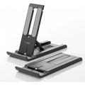 Tech-Protect Z5 Foldbar aluminiumsholder til smartphones, tablets og e-læsere - 4" - 8.3" - Sort