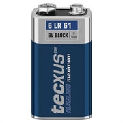 Tecxus 6LR61/9V alkalisk blokbatteri
