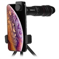 Kameralinse til Teleskop med Stativ - 50X Optisk Zoom - Sort