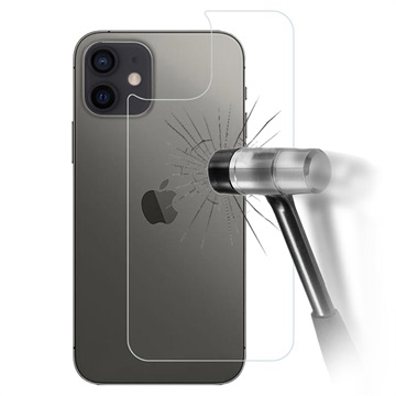 iPhone 12/12 Pro Hærdet Glas Beskyttelse til Bagcoveret - 9H - Klar
