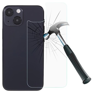 iPhone 13 Mini Hærdet Glas Beskyttelse til Bagcoveret - 9H - Klar