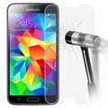 Samsung Galaxy S5 Neo Panserglas skærmbeskyttelse - 0.33mm, 9H - Krystalklar