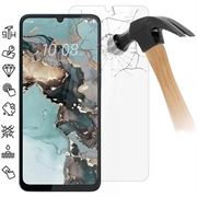 HTC Wildfire E5 Plus Skærmbeskyttelse Hærdet Glas - Case Friendly - Gennemsigtig