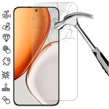 Honor X70 Skærmbeskyttelse Hærdet Glas - 9H - Case Friendly - Gennemsigtig