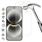 Huawei nova 15 Max Skærmbeskyttelse Hærdet Glas - 9H - Case Friendly - Gennemsigtig