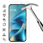 Motorola Moto G Max Skærmbeskyttelse Hærdet Glas - 9H - Case Friendly - Gennemsigtig