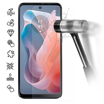 Motorola Moto G Play (2024) Skærmbeskyttelse Hærdet Glas - 9H, 0.3mm - Case Friendly - Klar