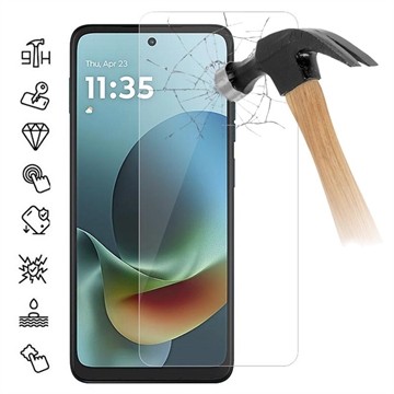 Motorola Moto G Play (2026) Skærmbeskyttelse Hærdet Glas - 9H - Case Friendly - Gennemsigtig