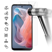 Motorola Moto G04 Skærmbeskyttelse Hærdet Glas - 9H, 0.3mm - Case Friendly - Klar