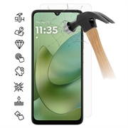 Motorola Moto G06 Skærmbeskyttelse Hærdet Glas - 9H - Case Friendly - Gennemsigtig