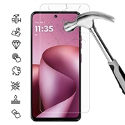Motorola Moto G37/G37 Power/G47 Skærmbeskyttelse Hærdet Glas - 9H - Case Friendly - Gennemsigtig