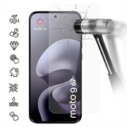 Motorola Moto G67 Skærmbeskyttelse Hærdet Glas - 9H - Case Friendly - Gennemsigtig