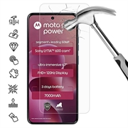 Motorola Moto G77 Power Skærmbeskyttelse Hærdet Glas - 9H - Case Friendly - Gennemsigtig