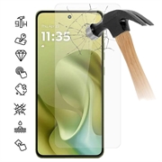 Motorola Moto G86 Skærmbeskyttelse Hærdet Glas - 9H - Case Friendly - Gennemsigtig