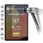 Motorola Moto Pad 60 Pro Skærmbeskyttelse Hærdet Glas - 9H - Case Friendly - Gennemsigtig