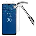 Nokia G310 Skærmbeskyttelse Hærdet Glas - 9H - Case Friendly - Gennemsigtig
