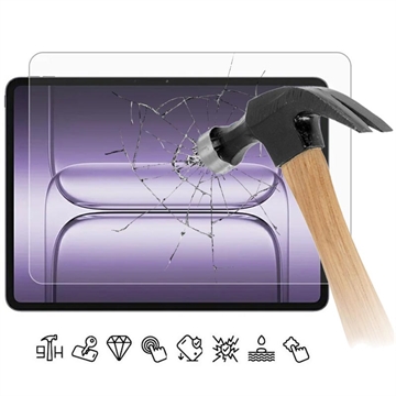 OnePlus Pad 2 Pro Skærmbeskyttelse Hærdet Glas - 9H - Case Friendly - Gennemsigtig