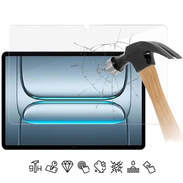 OnePlus Pad Lite Skærmbeskyttelse Hærdet Glas - 9H - Case Friendly - Gennemsigtig