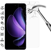 Oppo Reno13 F Skærmbeskyttelse Hærdet Glas - Case Friendly - Gennemsigtig