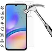 Samsung Galaxy A05s Skærmbeskyttelse Hærdet Glas - 9H - Case Friendly - Klar