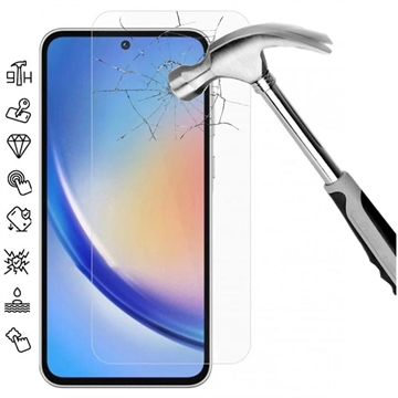 Samsung Galaxy A35 Skærmbeskyttelse Hærdet Glas - 9H - Case Friendly - Klar