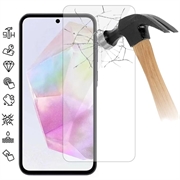 Samsung Galaxy A36/A56 Skærmbeskyttelse Hærdet Glas - Case Friendly - Gennemsigtig