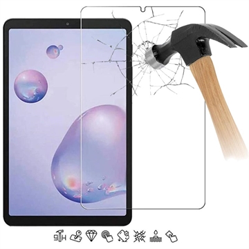 Samsung Galaxy Tab A 8.4 (2020) Skærmbeskyttelse Hærdet Glas - Case Friendly - Gennemsigtig