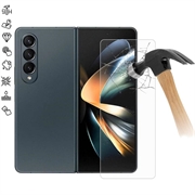 Samsung Galaxy Z Fold6 Skærmbeskyttelse Hærdet Glas - Case Friendly - Gennemsigtig