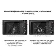 Skærmbeskyttelse Hærdet Glas - 9H - Sony Alpha 7 II, 7R, 7R II, DSC-RX100