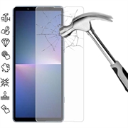 Sony Xperia 5 V Skærmbeskyttelse Hærdet Glas - 9H - Case Friendly - Klar