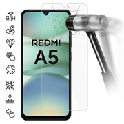 Xiaomi Redmi A5 4G/Poco C71 Skærmbeskyttelse Hærdet Glas - 9H - Case Friendly - Gennemsigtig