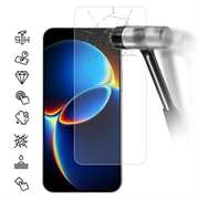 Xiaomi Redmi K90 Max Skærmbeskyttelse Hærdet Glas - 9H - Case Friendly - Gennemsigtig