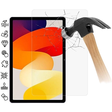 Xiaomi Redmi Pad SE 4G Skærmbeskyttelse Hærdet Glas - Case Friendly - Gennemsigtig