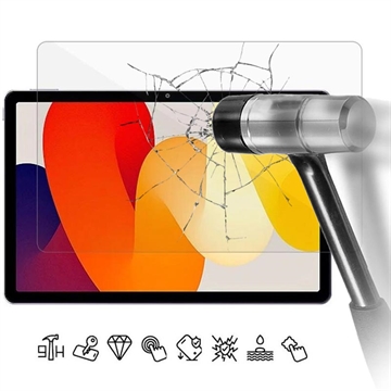 Xiaomi Redmi Pad SE Skærmbeskyttelse Hærdet Glas - 9H - Case Friendly - Klar