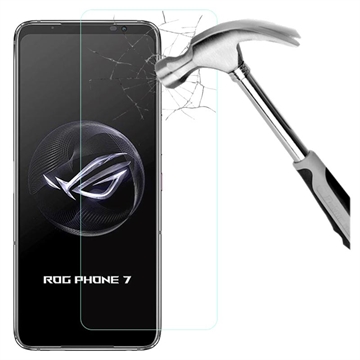 Asus ROG Phone 7 Skærmbeskyttelse Hærdet Glas - Klar
