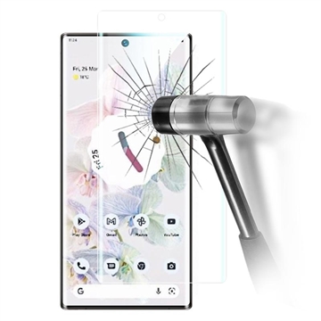 Google Pixel 7 Pro Skærmbeskyttelse Hærdet Glas - 0.3mm, 9H - Krystalklar