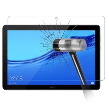 Huawei MediaPad T5 10 Panserglas skærmbeskyttelse - 9H, 0.3mm - Krystalklar