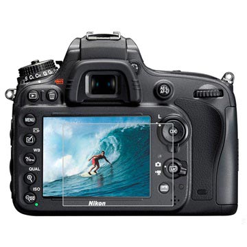 Hærdet glas skærmbeskyttelse - Nikon D500, D7200, D750