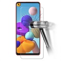Samsung Galaxy A21s Skærmbeskyttelse Hærdet Glas - 9H, 0.3mm - Krystalklar