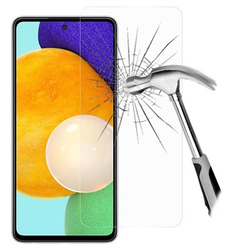 Samsung Galaxy A73 5G Skærmbeskyttelse Hærdet Glas - 9H - Gennemsigtig