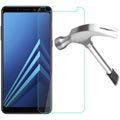 Samsung Galaxy A8 (2018) Hærdet glas skærmbeskyttelse - 9H - Krystalklar