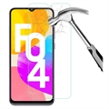 Samsung Galaxy F04 Hærdet Glas Skærmbeskytter - Klar